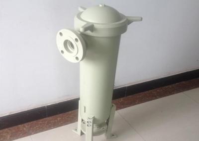 Diameter 159 mm Single Bag Filter Housing Plastic , PP Bag Filter Housing