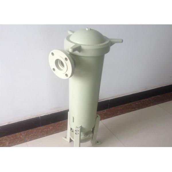 Diameter 159 mm Single Bag Filter Housing Plastic , PP Bag Filter Housing