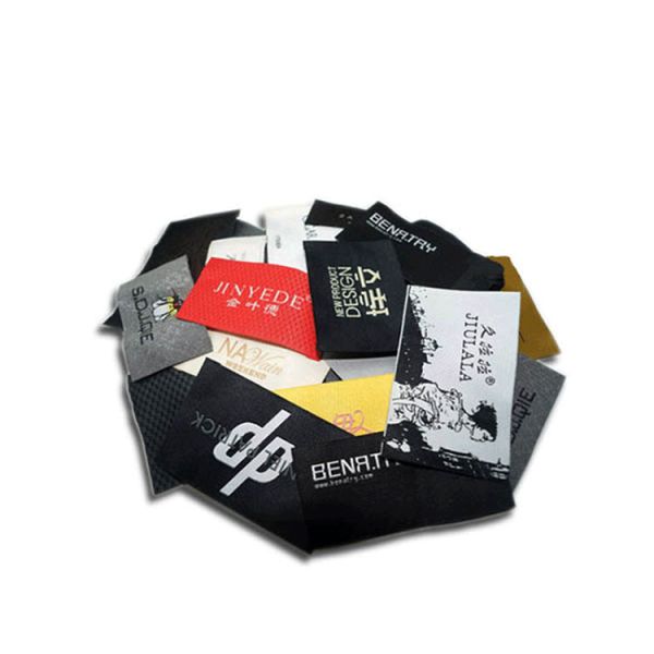 Durable Custom Woven Labels for Clothing and Apparel, Personalized Branding Tags With Logo