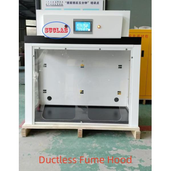 Full Steel Ductless Fume Cupboard Manufacturers 220V/50Hz Power Supply Pp Anti Corrosion Blower for and Safe Chemical Fume Extractior for Chemical and School Laboratory