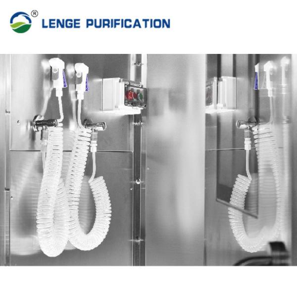 Class D Cleanroom Air Shower HEPA Filter High Velocity Shower Jets For Avoiding Contamination