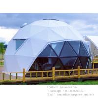 Hôtel Glamping étanche à l'eau et au feu Tente de dôme Geodésique Camping House Resort pour les événements en plein air