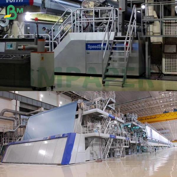 85gm-200gm Crack - Prueba Brillante Resistencia sobresaliente Papel Kraft blanco para bolsas de embalaje y bolsas de transporte