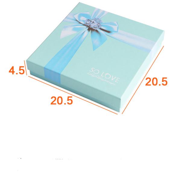 Коробка подарков на заказ с шоколадом с вставкой свадебный день рождения CDandy печенье бумажная упаковка