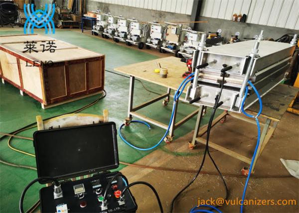 Machine de vulcanisation de formage de pneus d'occasion avec plaque chauffante de taille 200×700mm