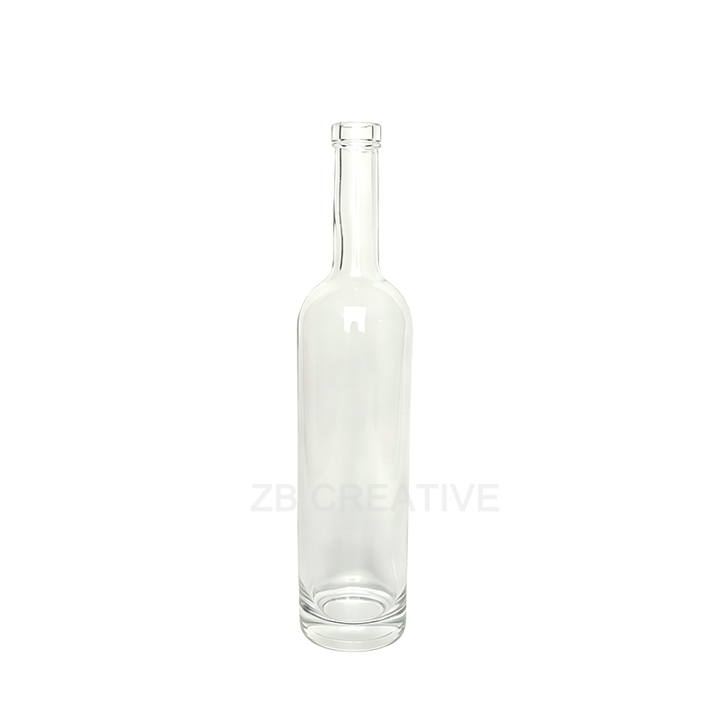 700ml Cork Closure Spirit Glass Bottle Reusable Recyclable Premium Liquor Brandy Spirits