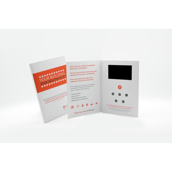 USB Charging Invitation Video Card Hardcover / Soft Card Material