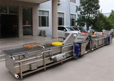 Canned Food Processing Equipment Tunnel Conveyor Low Temperature Sterilization Line