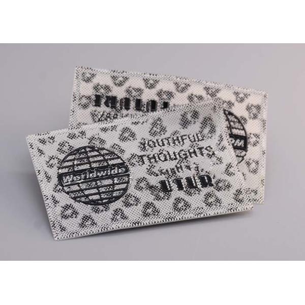 Etiquetas de roupas impressas em tela 3D Material de silicone personalizado impresso