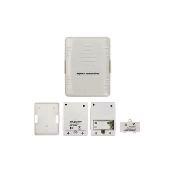 Indoor Outdoor Thermometer Hygrometer Digital Weather Station With Wireless Wall Clock