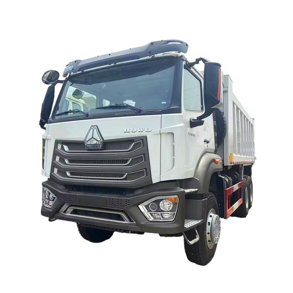 Second Hand Sinotruk Hohan 6x4 10 Wheeler Dump Truck U Shape Howo NX 380HP Mining Tipper Truck