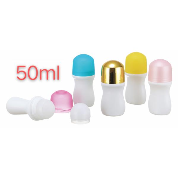 Eco-friendly Private Label Organic Roll on Natural Stone Alum Solid Perfume Deodorant Container Made of PP Body Material