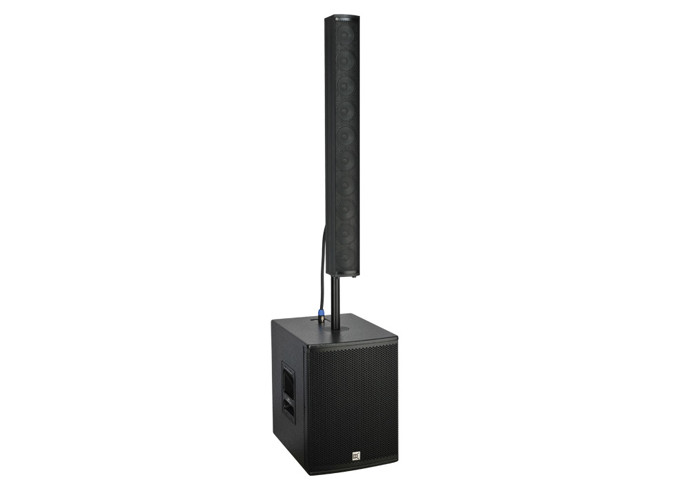 Theatre Array Sound Column Speakers , Active Column Line Array System Musical Speaker