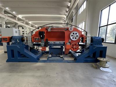 1250 Máquina de aglutinação por dupla torção Máquina de torção de fios de cobre para cabos de comunicação