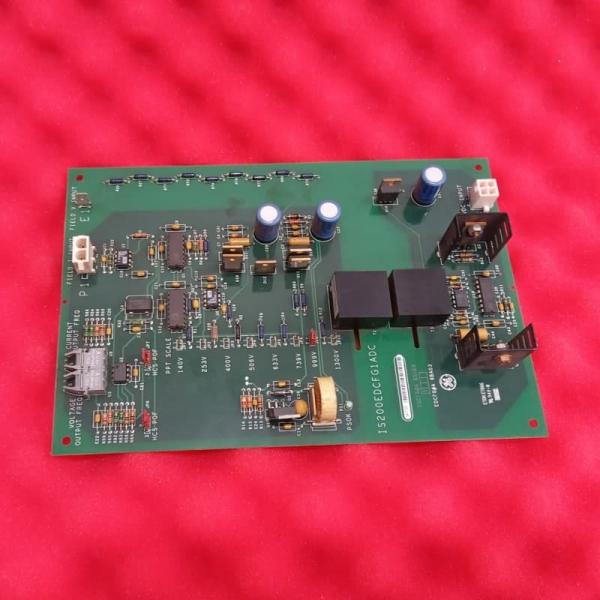 GE IS200EDCFG1ADC Carte de rétroaction CC de l'excitateur avec une largeur nette de 100 mm