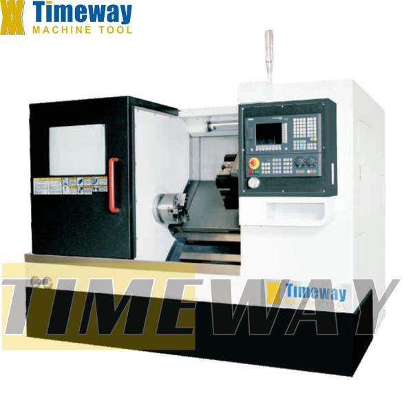 Slant Bed Lathe Structure CK-45 CNC Lathe Machine For Metal Max.swing over bed 500mm