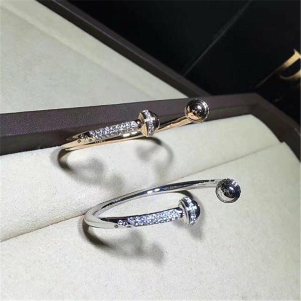 Luxury jewe factory bracelet  gold diamond 18k gold  white gold yellow gold rose gold diamond bracelet