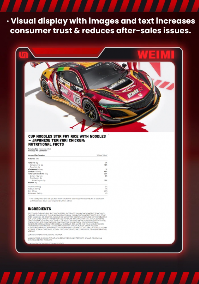 F1 Model Cars Toy Vending Machine with Transparent Display and Elevator System