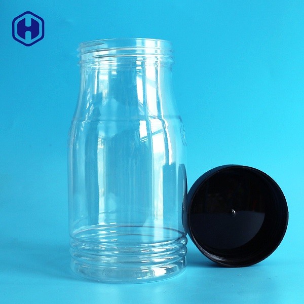 1130ML 38OZ Leak Proof Plastic Jar  Kids Milk Candies Packaging