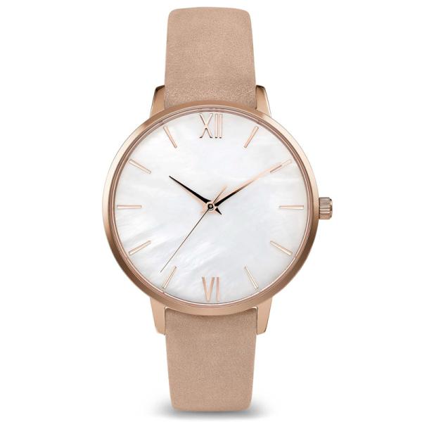 Miyota Quartz Movement Stainless Steel Watch For Girls 30mm Waterproof