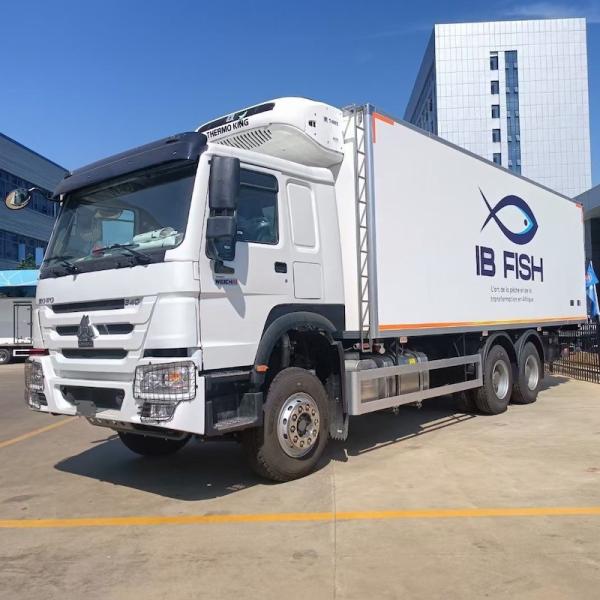 10 колес 20-25 тонн холодильный грузовик 6x4 SINOTRUK HOWO холодильный агрегат грузовика