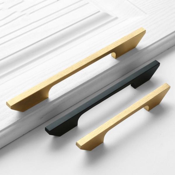 Классический шкаф регулирует украшение черного золота 1000mm длиной для спальни