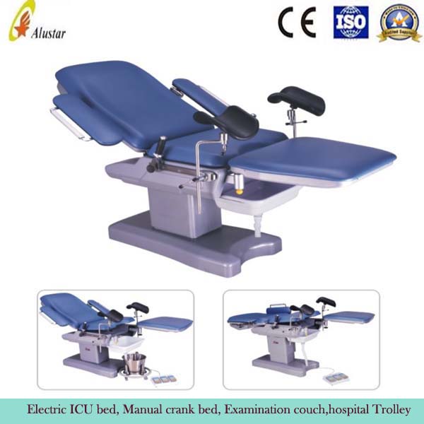 Electrical Gynecology Obstetric Delivery Bed , Hospital Operation Theatre For Wowen ALS-OB107
