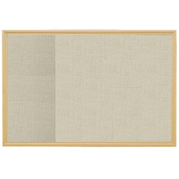 Decorative Wooden Framed Notice Boards CMYK Printing Logo Eco - Friendly