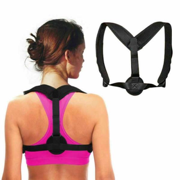 Posture Corrector Fully Adjustable Breathable Posture Corrector Clavicle Chest Back Support Brace Which Improves Posture
