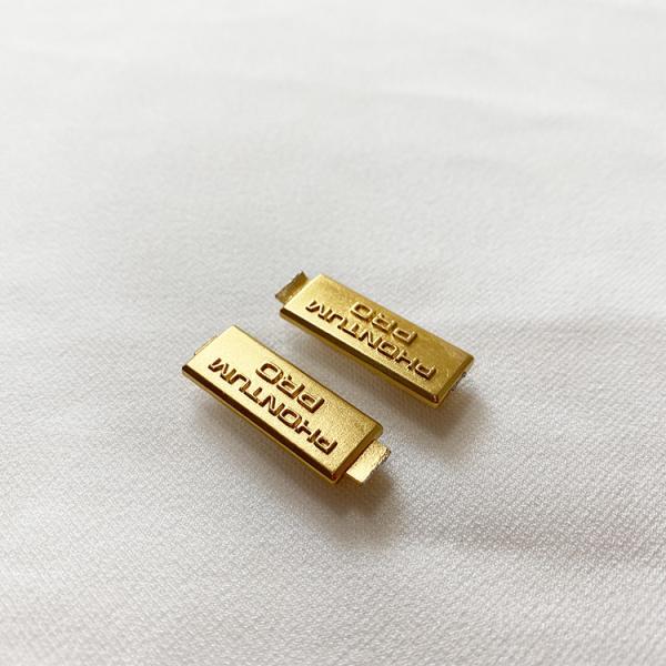 Гальванизируйте серебряную заливку формы сплава цинка, золото анодировал алюминиевые части молнии