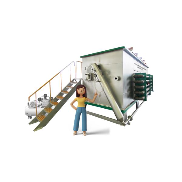 IEPP High Efficiency Grey Water Recycling System Micro Bubble Units Super Atomization Dissolved air Flotation Filtration System