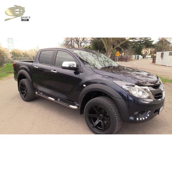 OEM Truck Wheel Flares , Matter Black Universal Fender Flares For Cars