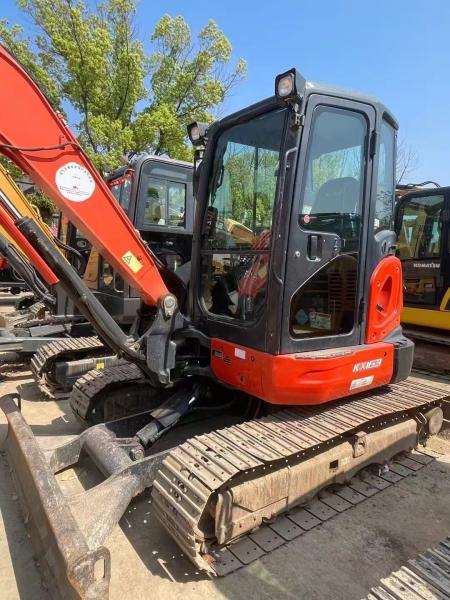 Usado para la miniexcavadora Kubota Kx163 de 6.3 toneladas, máquina hidráulica de orugas tipo bulldozer, motor usado de Japón, miniexcavadora Kubota Kx163