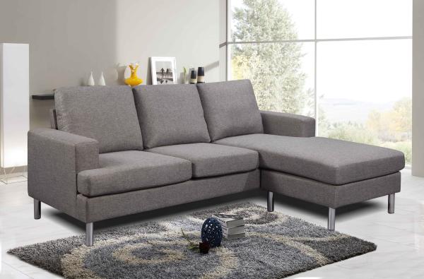Multifunctional Luxury Corner Sofa Foldable Practical L Shape