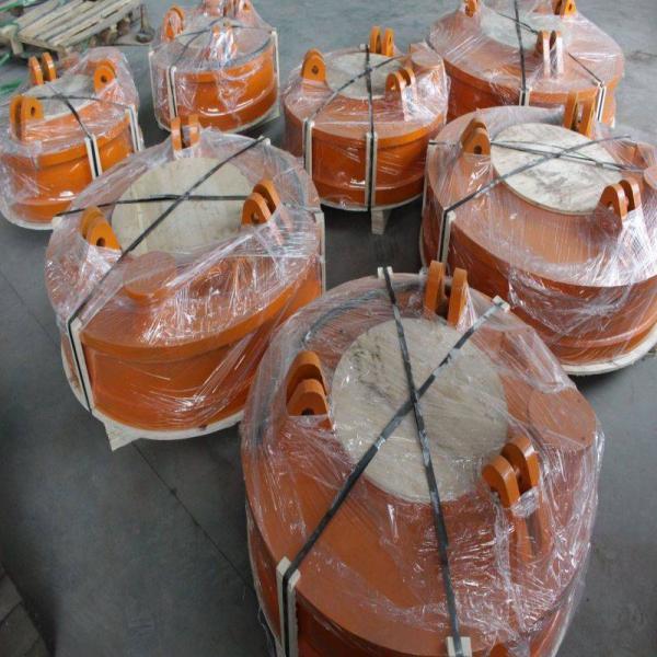 магнитной экскаватор 3.5-34.1kw и кран прикрепленные плитой для стального склада
