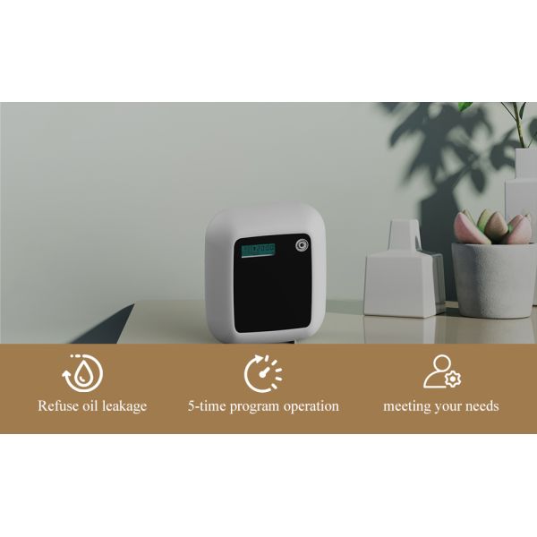 Portable APP Controlled Bluetooth Aroma Diffuser With Cold Air Diffusion Small Air Diffuser