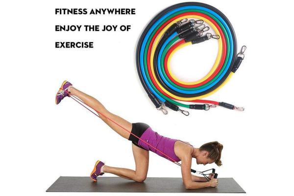 Hip Latex Exercise Resistance Bands Workout Elastic 1200mm