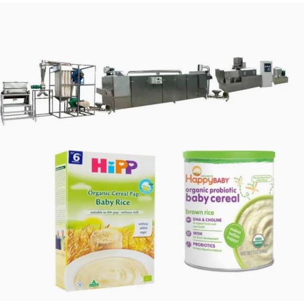 Harina de arroz inmediata del polvo de los alimentos para niños que hace la máquina/la cadena de producción