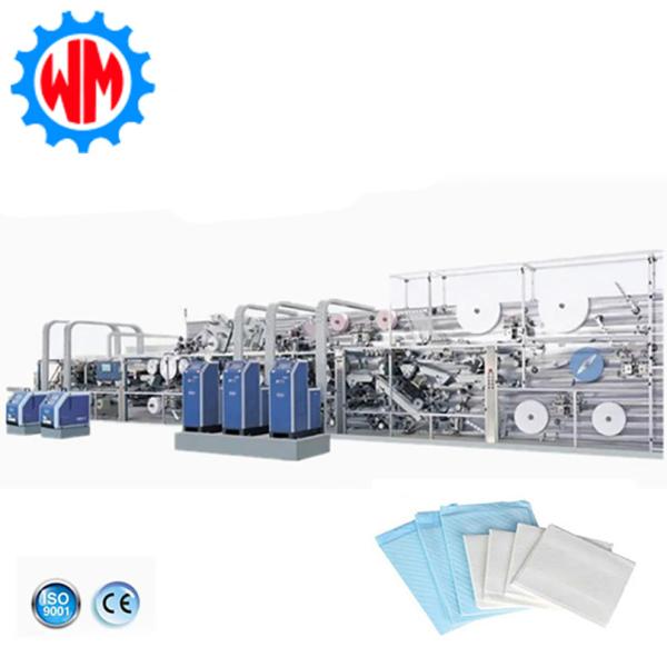 2025 New Design 350meters/min Underpad Production Line Mattress Pad Machinery