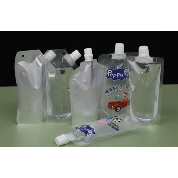 OEM Высококачественный пластиковый сок вода жидкость пользовательский рюкзак стоять рюкзак чайный пакет для продажи