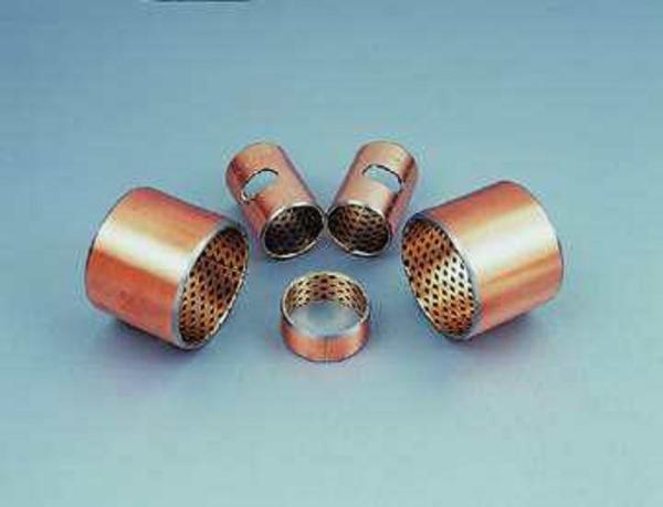 Anti Wear Sliding Bearing Sintered Bronze Alloy PTFE Coating Type