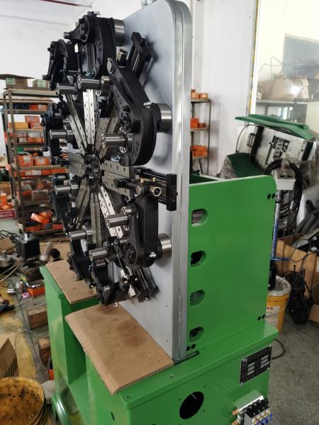 Machine de recourbement de Froming de fil de ressort fonctionnel multi à grande vitesse de commande numérique par ordinateur avec le fileur