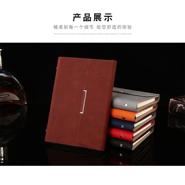 Кожаный связующий бизнес-планировщик с ручкой стационарный набор подарочная коробка на заказ логотип