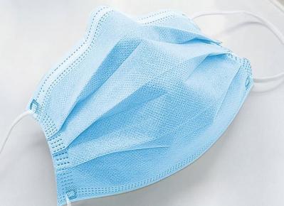 Disposable Breathable Hygiene Face Mask with High Filtration Capacity Blue Color
