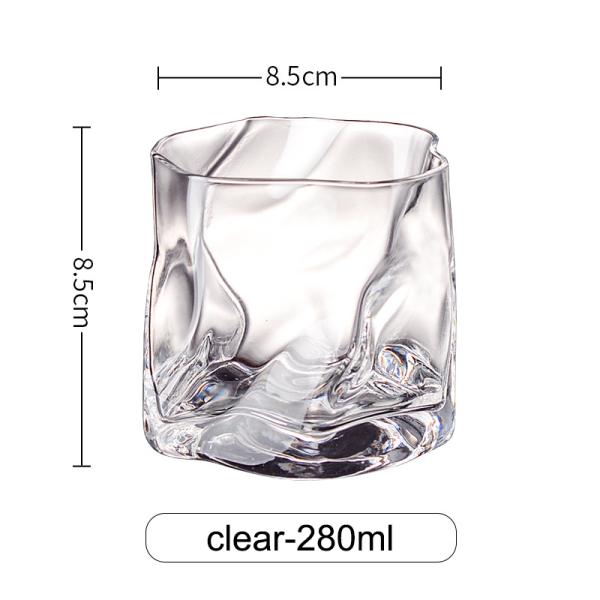 Multifunctional Hand Blown Bar Color Glass Wine Cups Perfect for Any Event