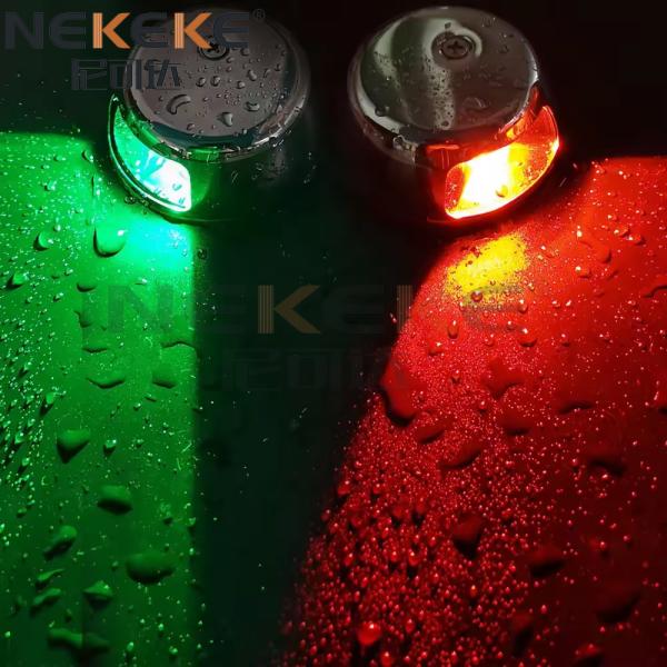 12V Heavy Duty Marine Navigation Lights Stainless Steel Red Green Yacht Led Lights