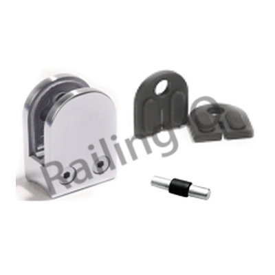 8mm - 12.76mm Stainless Steel Glass Clamp Clips AISI SS304 SS316 Satin Mirror