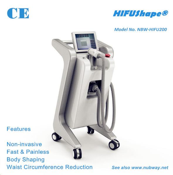 Fast fat removal 250KHZ high intensity ultrasound HIFU slimming machine with CE approval