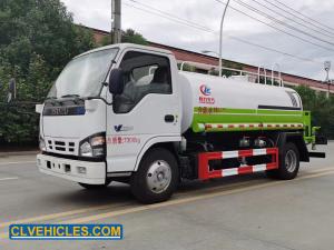 N Series 4x2 ISUZU Water Truck Water Tanker Trailer 5 Ton Capacity