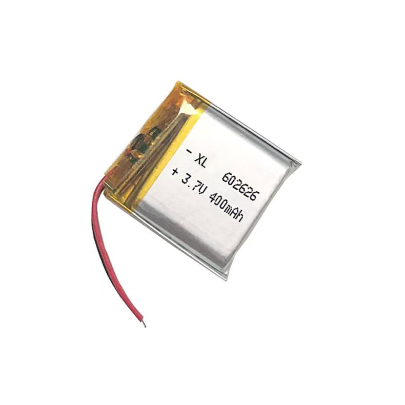 602626 Lithium Polymer Battery 3.7V 400mAh Rechargeable Li-Po Cell for Kids Smart Watches Digital Gadgets